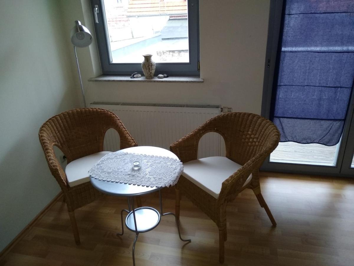 Maisonettewohnung Auf 2 Etagen Mit Zwei Balkonen Barth Exterior photo